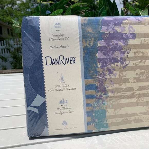 Vtg Dan River Twin Sheet Set - Picture 3 of 9